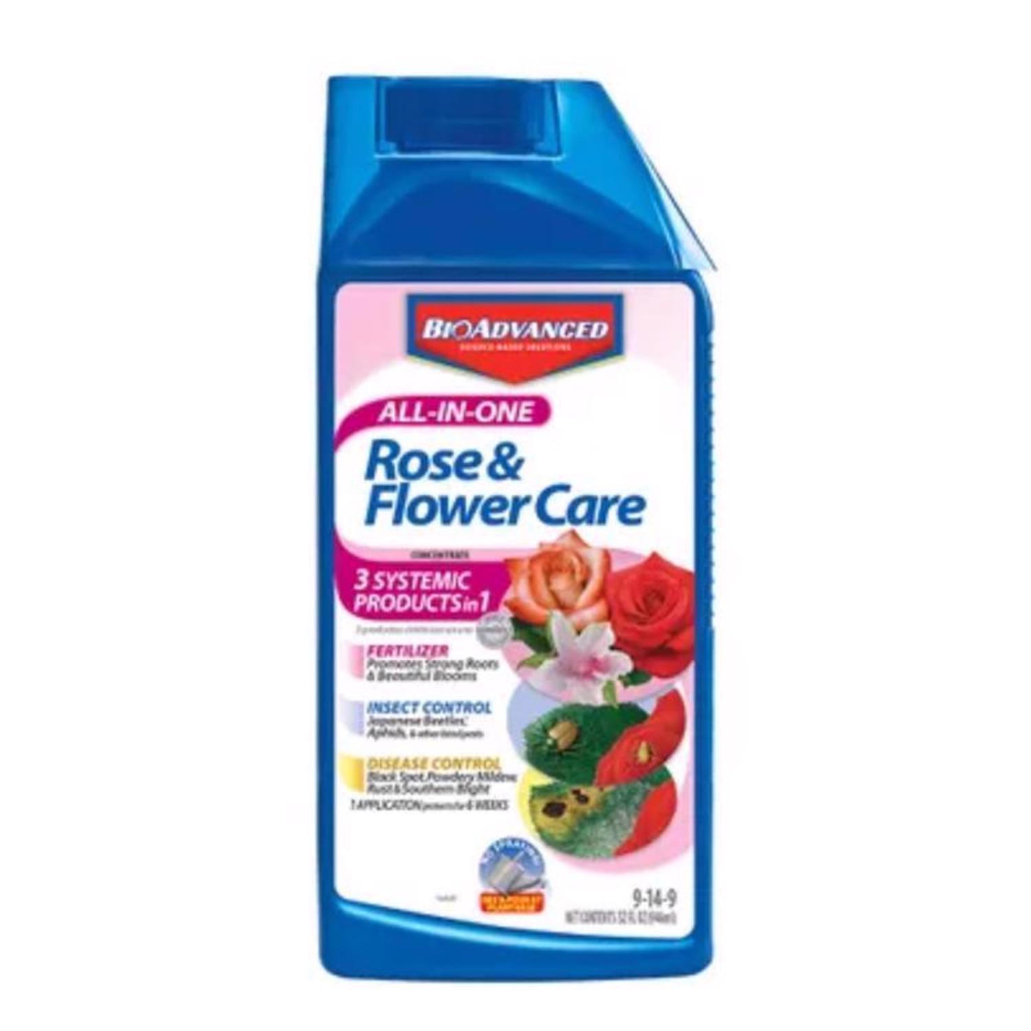  BioAdvanced All-in-One Concentrate Rose & Flower Care 32 Oz