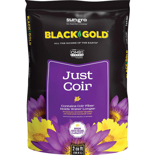  Black Gold Organic All Purpose Coco Coir 2 Cu Ft