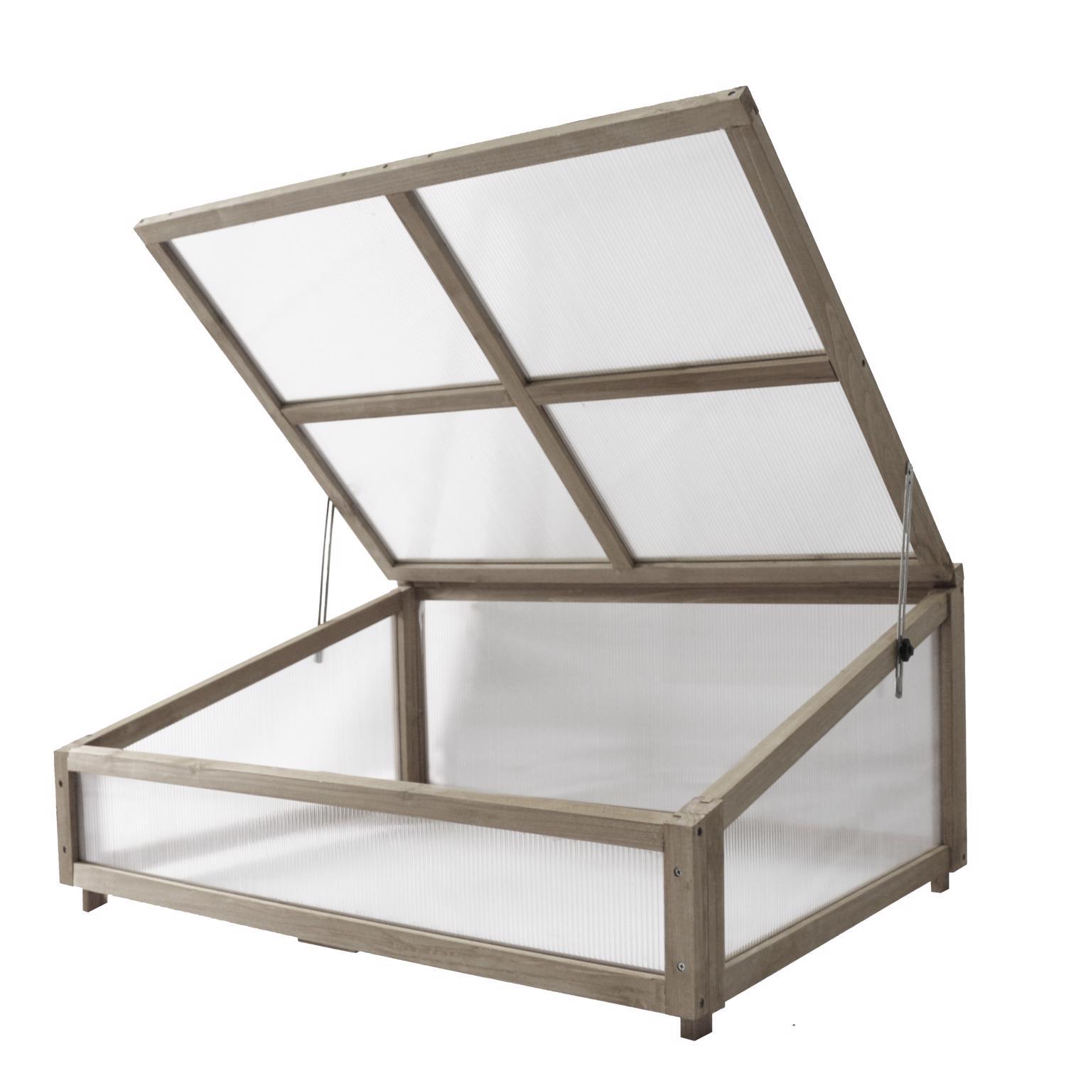  VegTrug Cold Frame Gray 41 In. W X 30 In. D X 18 In. H Greenhouse