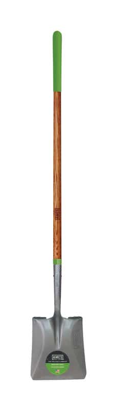  Ames 61 In. Steel Square Transfer Shovel Wood Handle