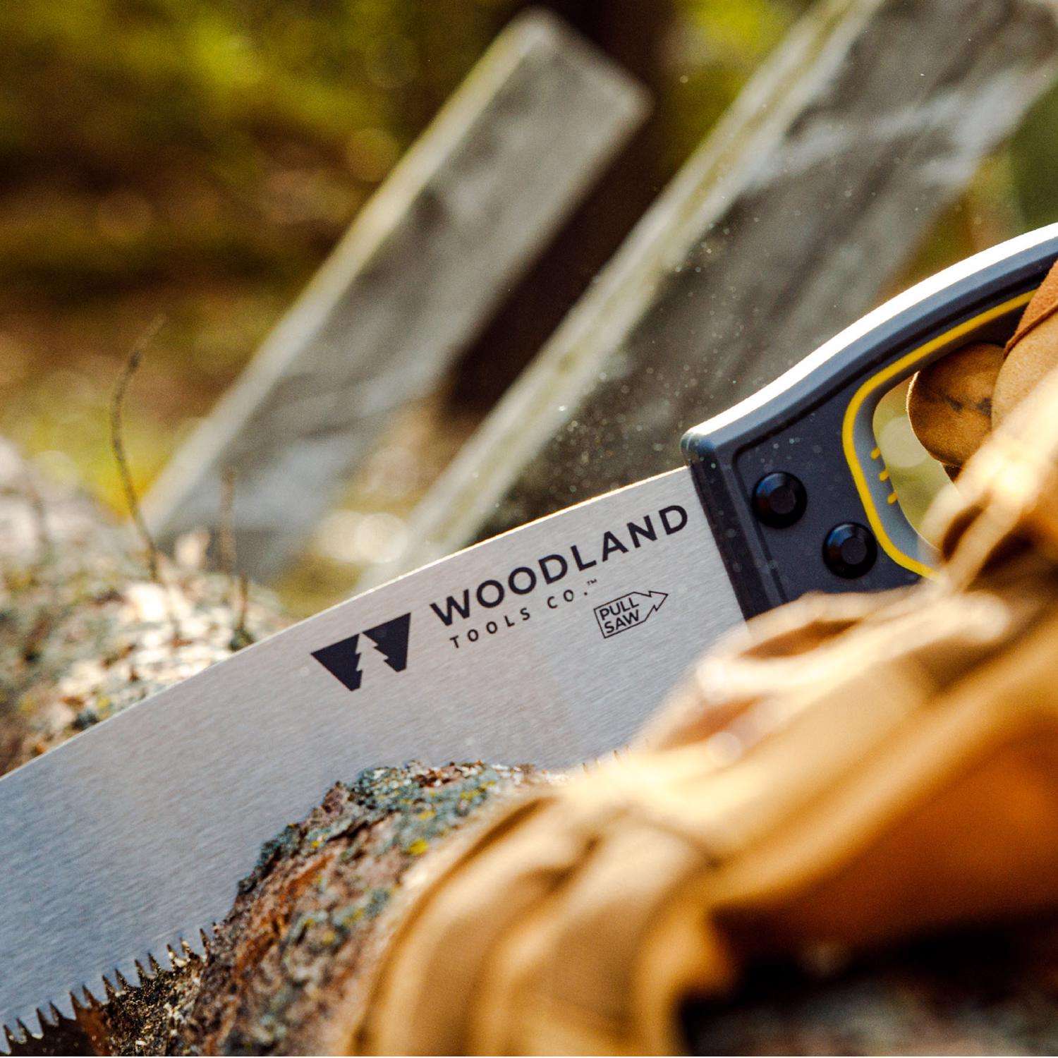  WOODLAND TOOLS High Carbon Steel Triple Cut Pruning Saw