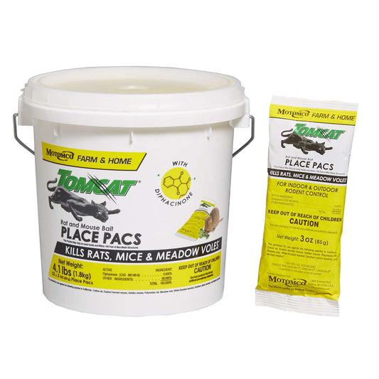  Motomco Tomcat Toxic Bait Station Pellets For Mice And Rats 4.1 Lb