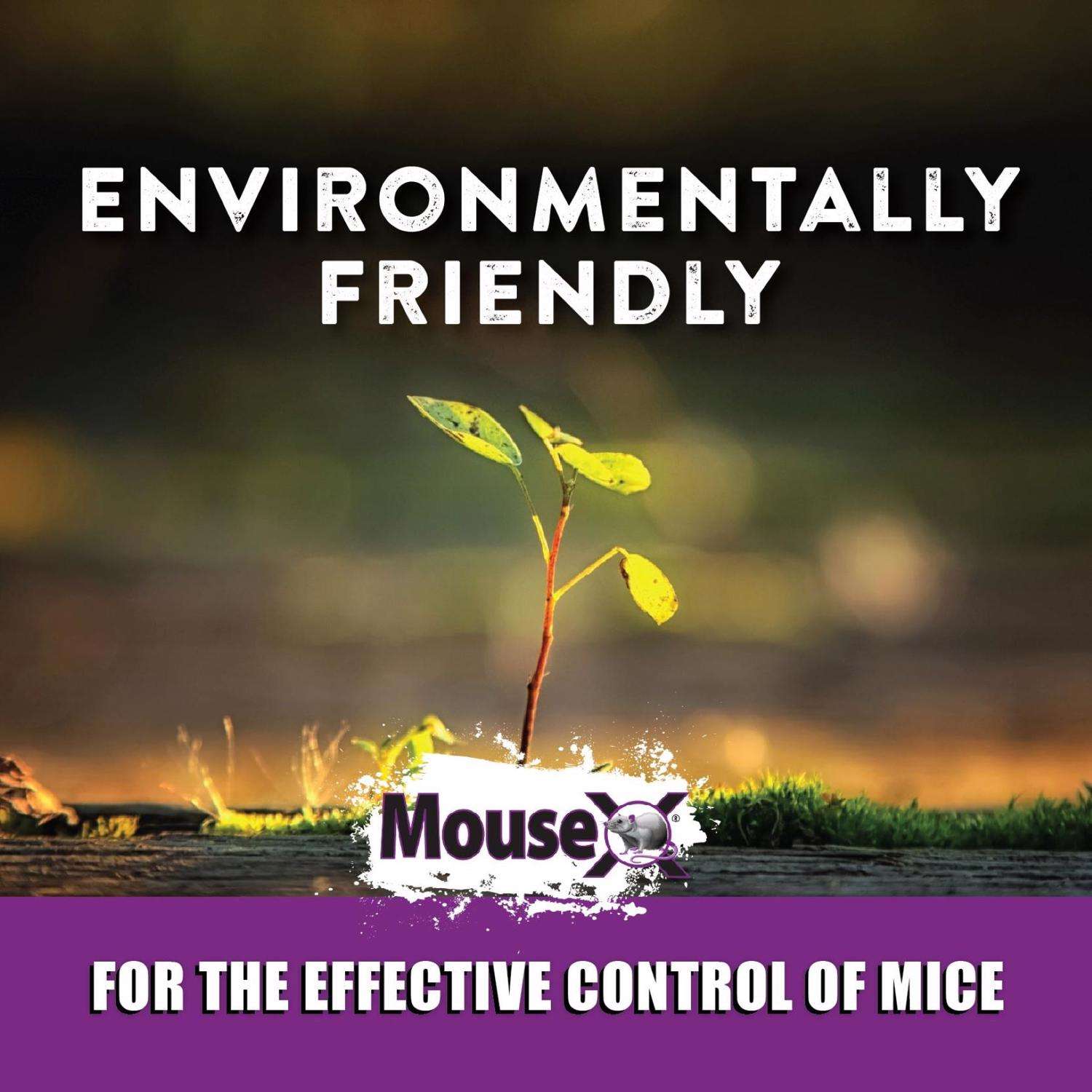  MouseX Non-Toxic Bait Pellets For Mice And Rats 6 Oz 2 Pk