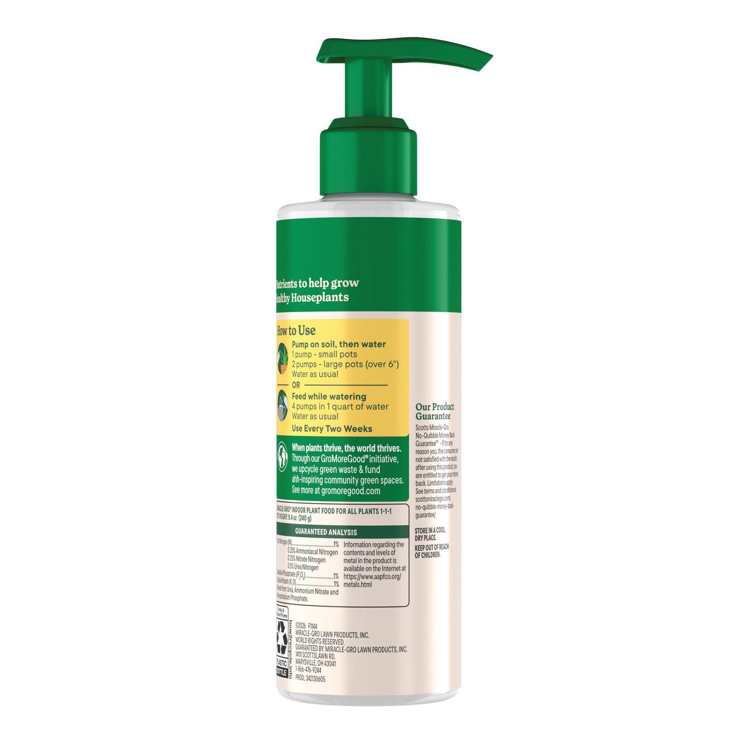  Miracle-Gro Liquid Plant Food 8 Oz