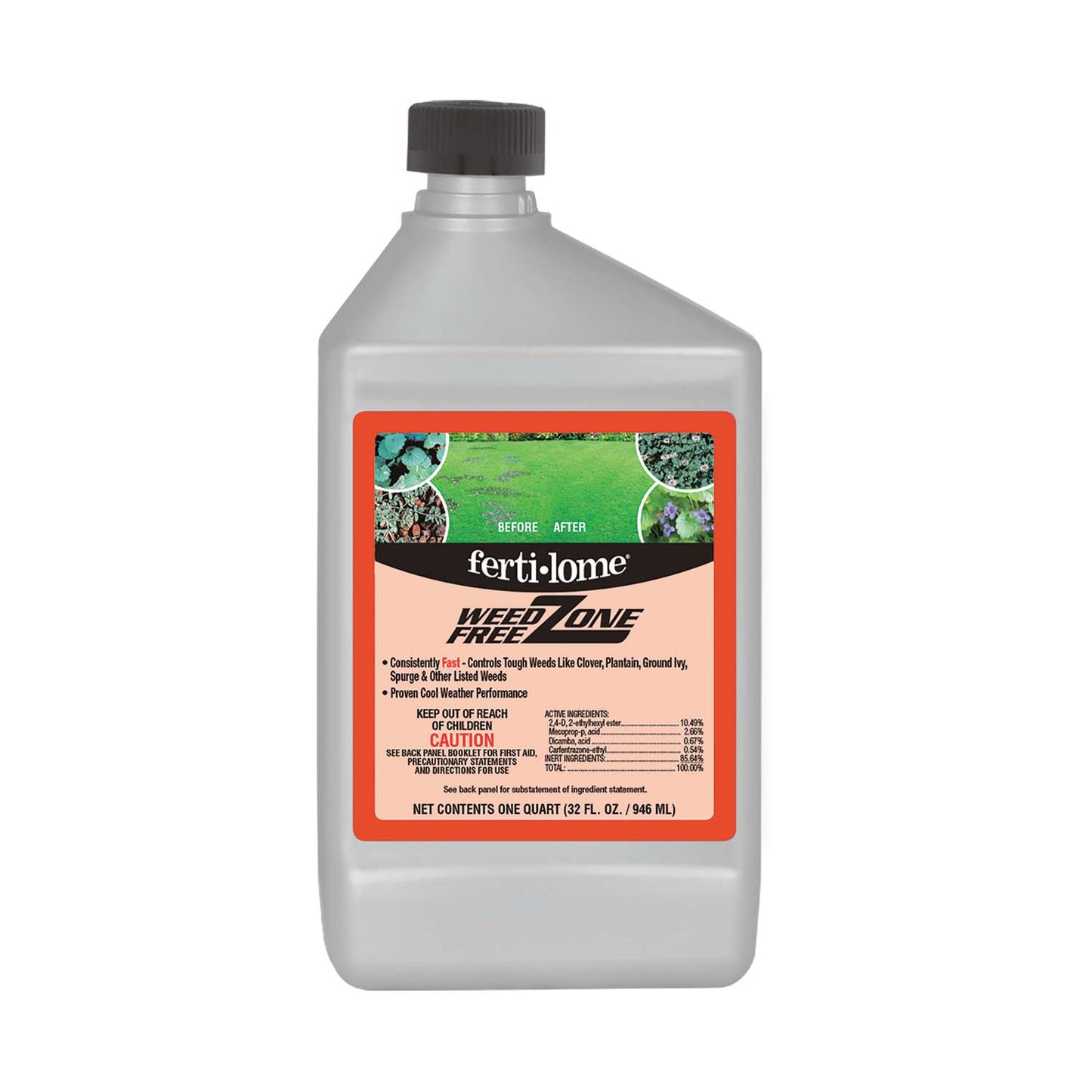  Ferti-lome Weed Free Zone Weed Control RTU Liquid 32 Oz