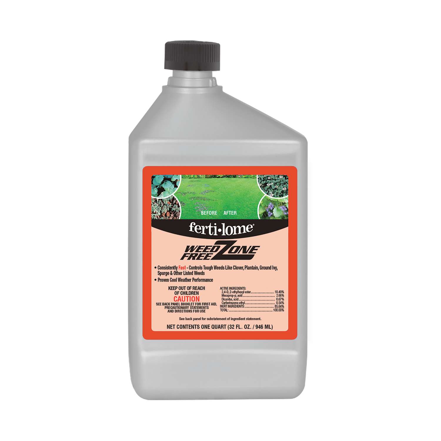  Ferti-lome Weed Free Zone Weed Control RTU Liquid 32 Oz