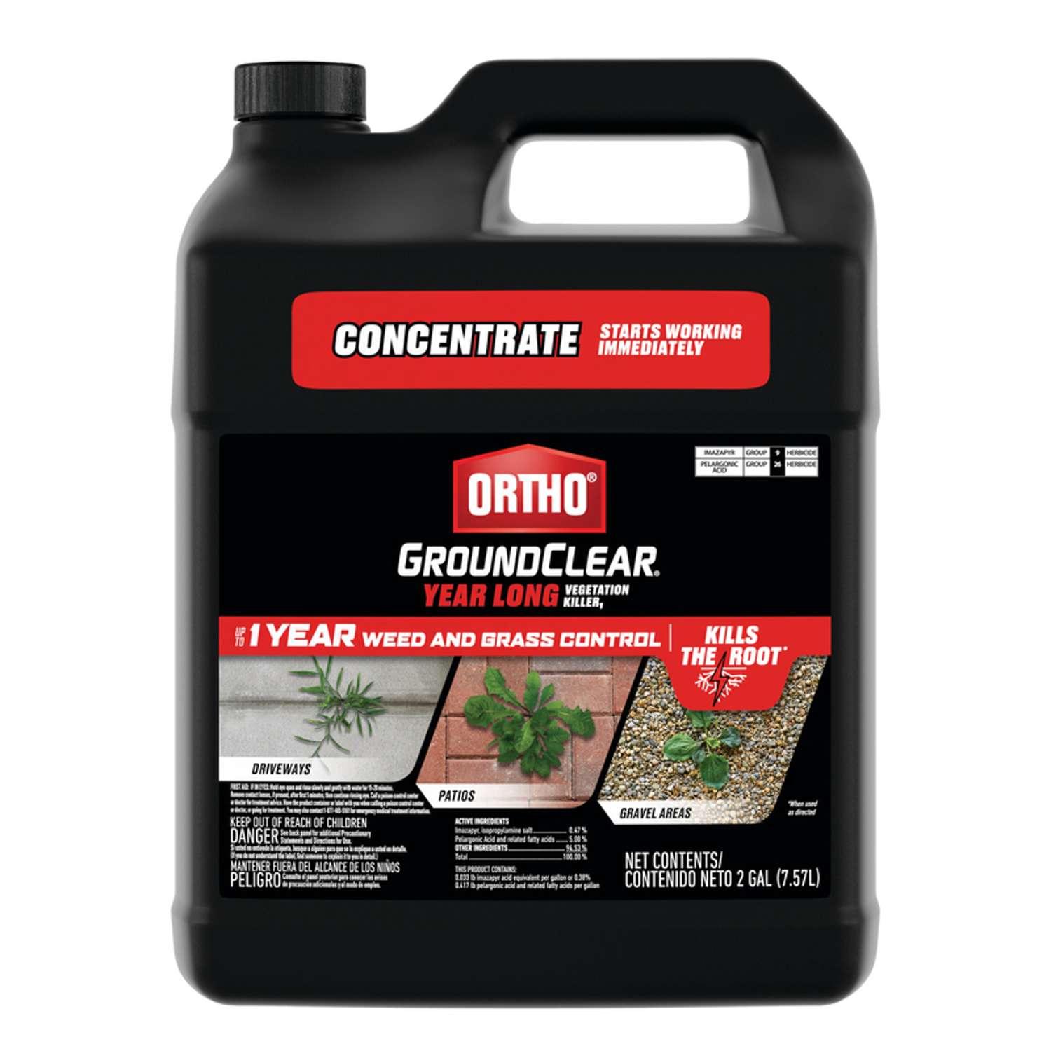  Ortho GroundClear Year Long Vegetation Killer Concentrate 2 Gal