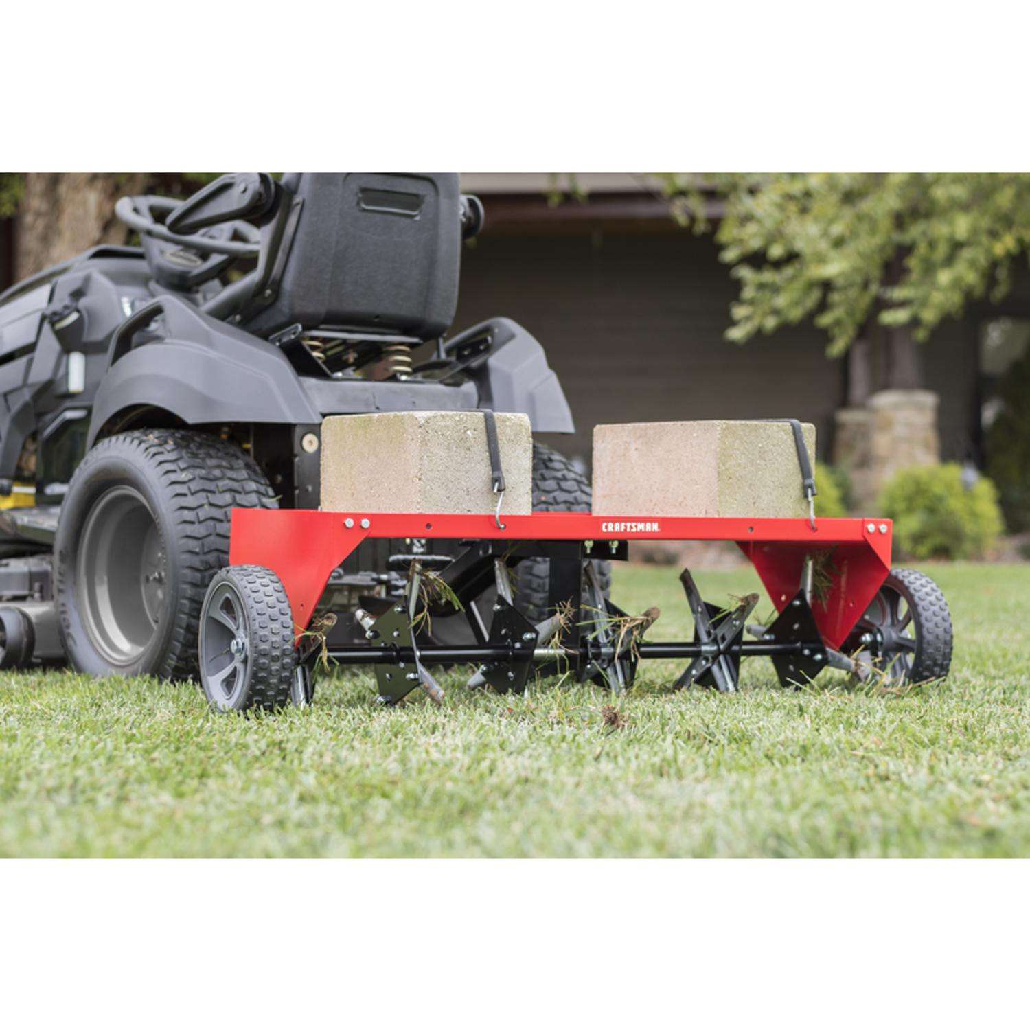  Craftsman Tow-Behind 40 In. W Plug Aerator