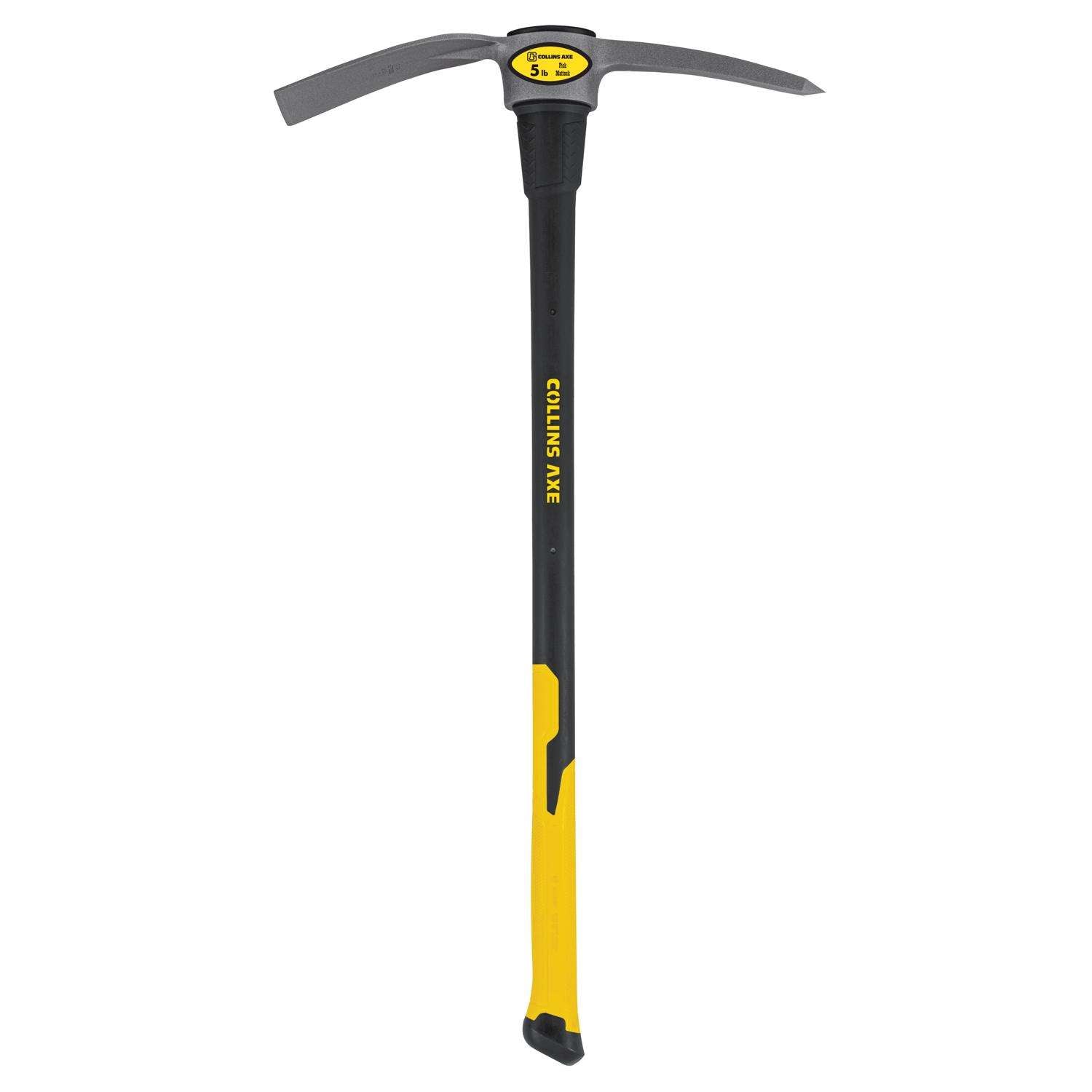  Collins 5 Lb Pick Mattock 36 In. Fiberglass Handle