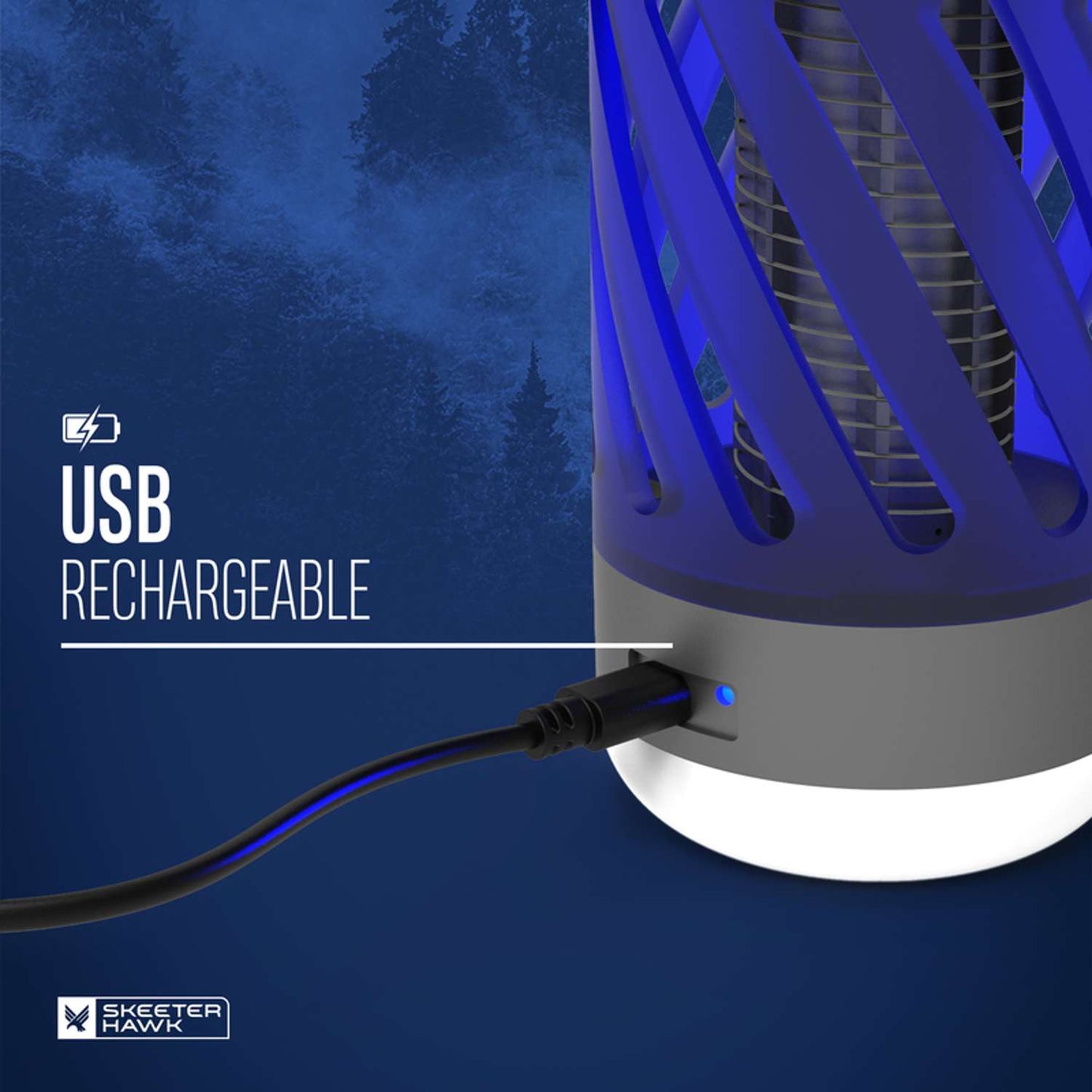  Skeeter Hawk Personal Outdoor Mosquito Zapper And Lantern