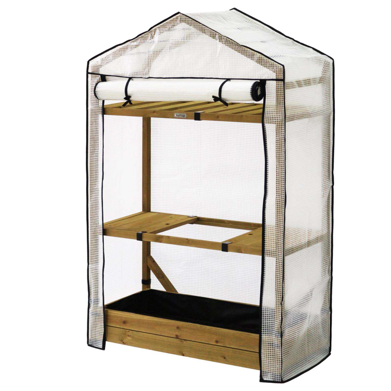  VegTrug Tomato Greenhouse Natural 65.7 In. H X 43.7 In. W Greenhouse