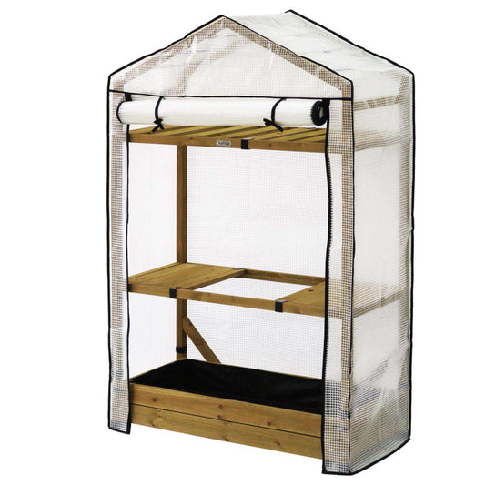  VegTrug Tomato Greenhouse Natural 65.7 In. H X 43.7 In. W Greenhouse