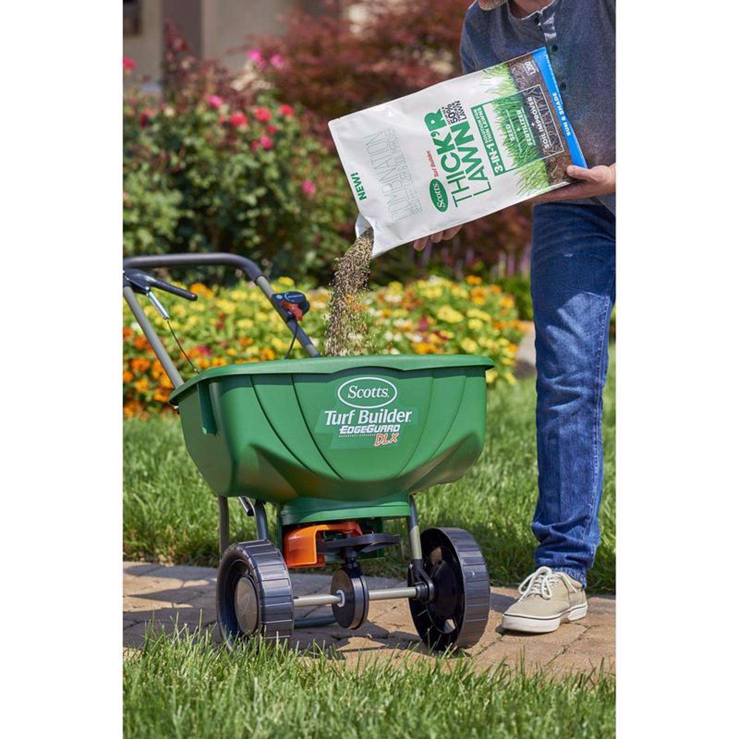  Scotts Turf Builder Thick'R Lawn All-Purpose Lawn Fertilizer For Sun/Shade Mix 1200 Sq Ft