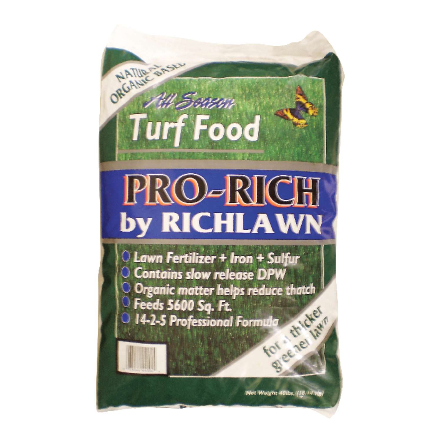  Richlawn Pro-Rich All-Purpose Lawn Food For All Grasses 5600 Sq Ft