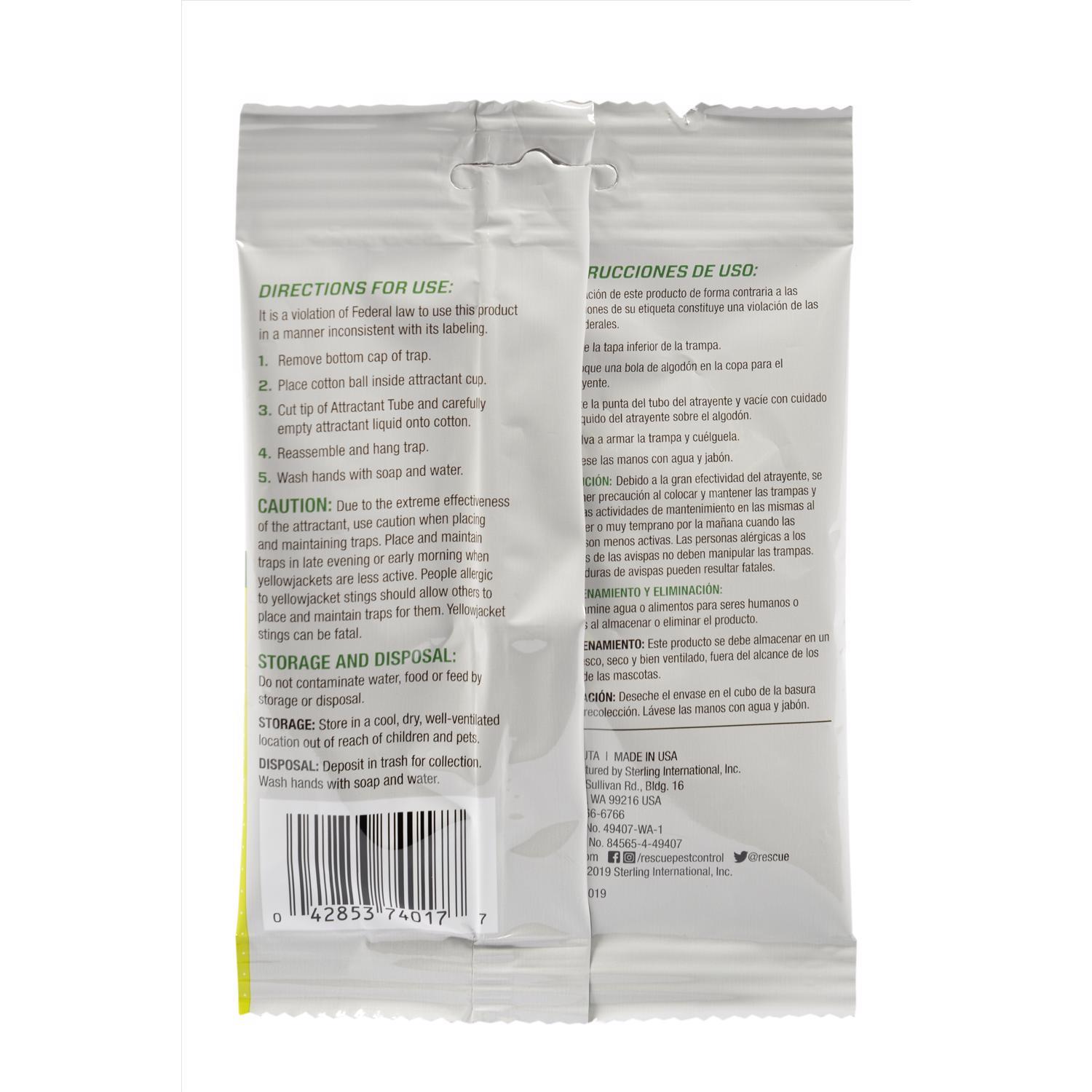  RESCUE! Yellow Jacket Trap 0.05 Oz
