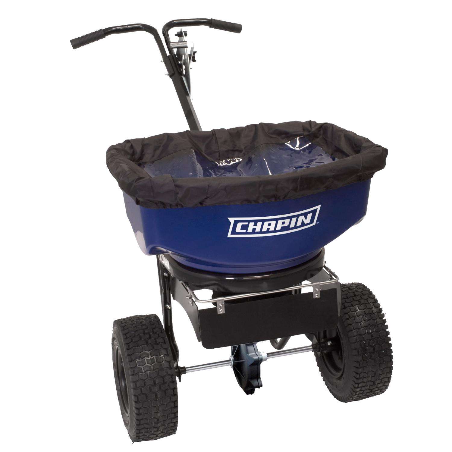  Chapin 24 In. W Broadcast Push Spreader For Salt/Ice Melt 80 Lb