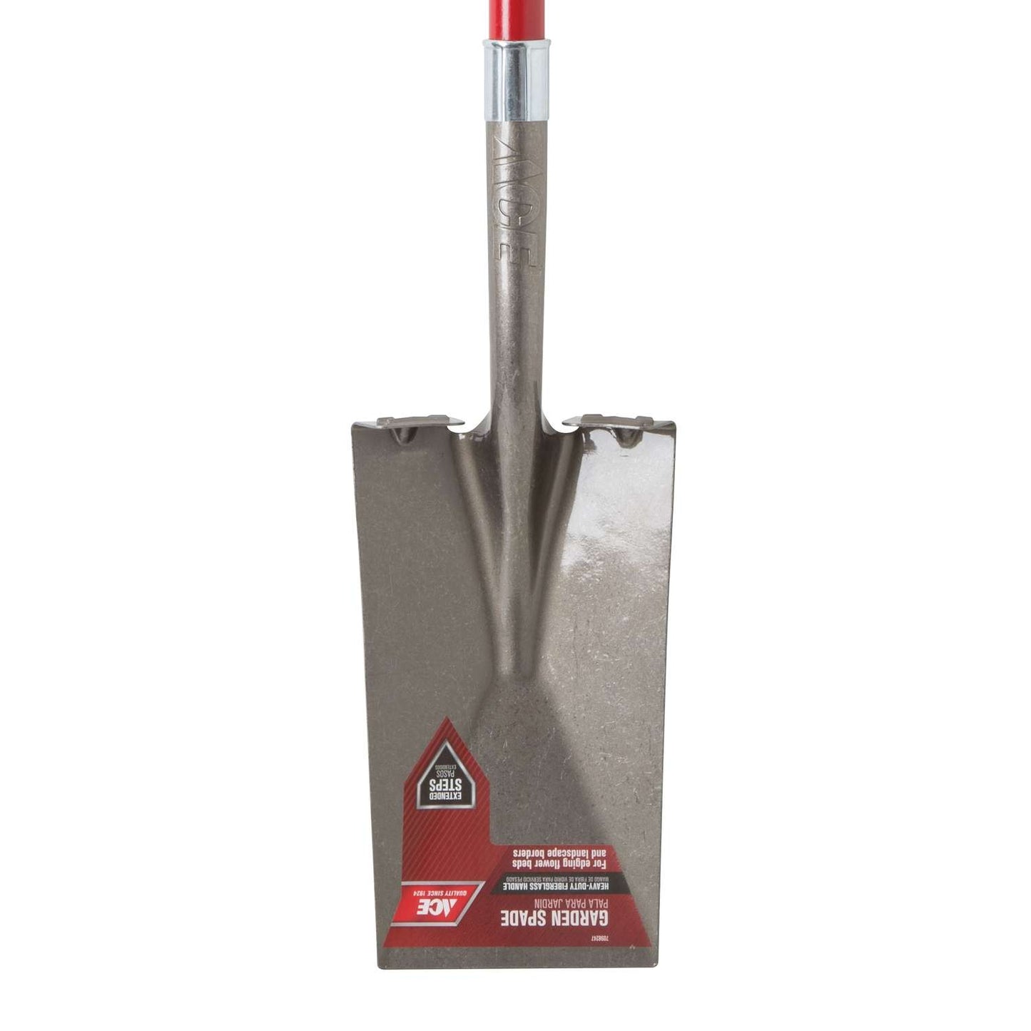  Ace 41.5 In. Steel Square Garden Spade Fiberglass Handle