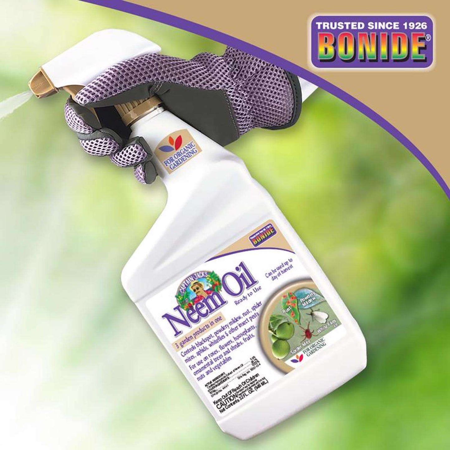  Bonide Captain Jacks Organic Fungicide/Insecticide/Miticide Liquid 32 Oz