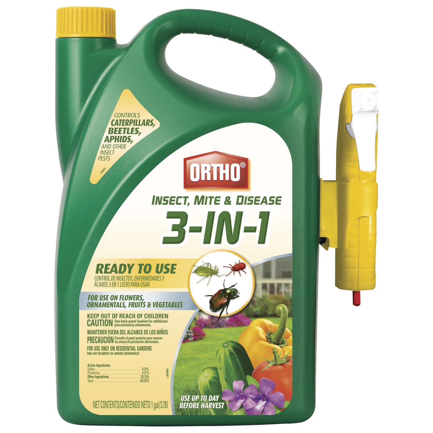  Ortho Insect Disease & Mite Control Liquid 1 Gal