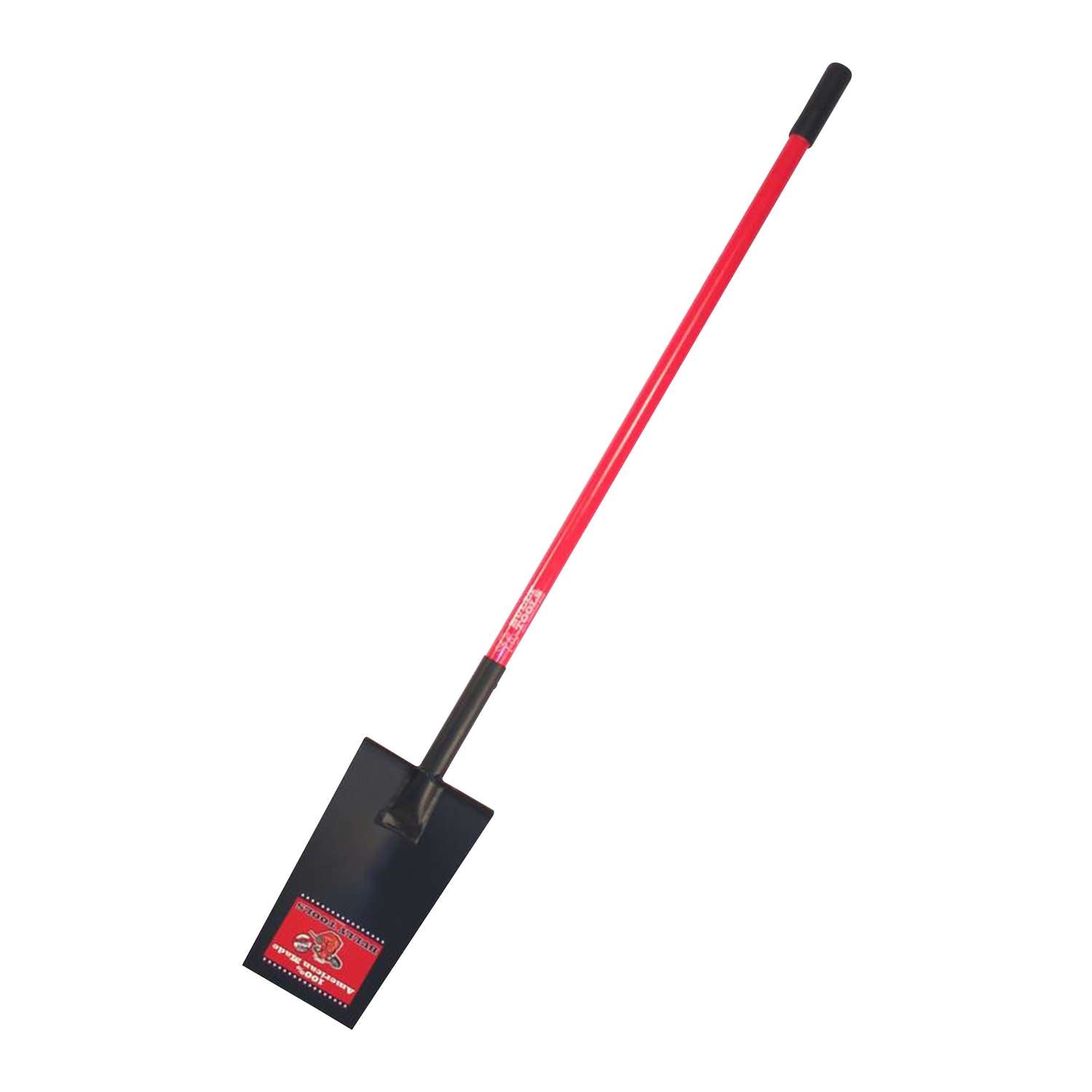  Bully Tools 58 In. Steel Square Edging/Planting Spade Fiberglass Handle