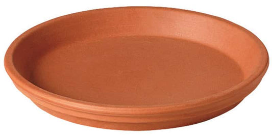  Deroma 1.5 In. H X 14.5 In. D Clay Traditional Plant Saucer Terracotta