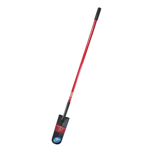  Bully Tools 58 In. Steel Round Drain Shovel Fiberglass Handle