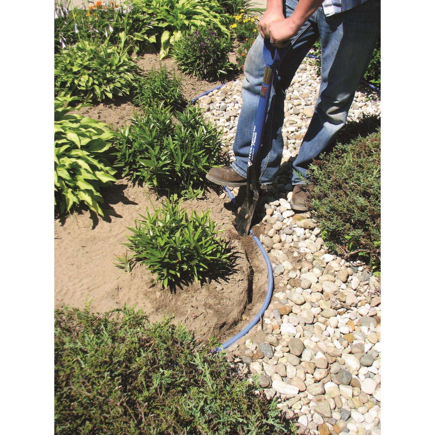  EasyFlex 24 Ft. L X 4 In. H Aluminum White Landscape Edging Kit
