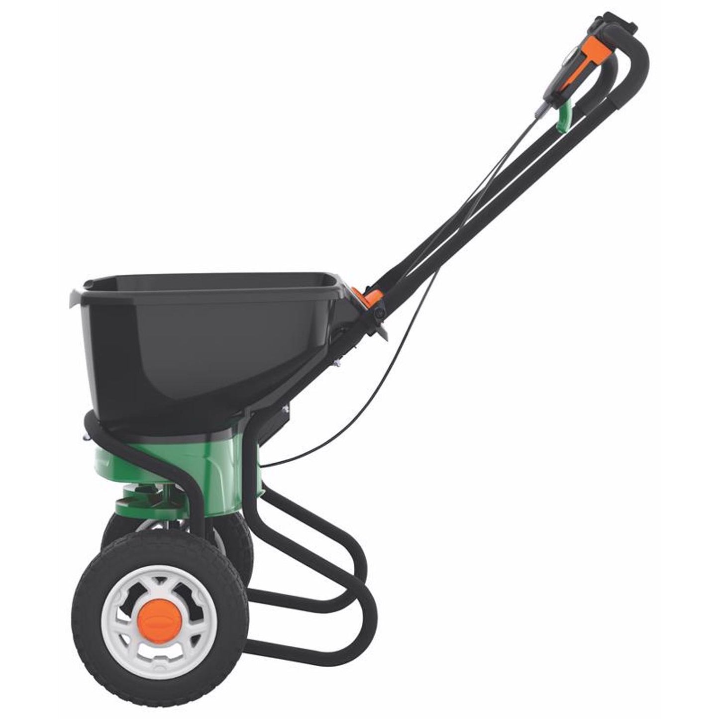  Scotts Elite 72 In. W Broadcast Push Spreader For Fertilizer/Ice Melt/Seed 30 Lb