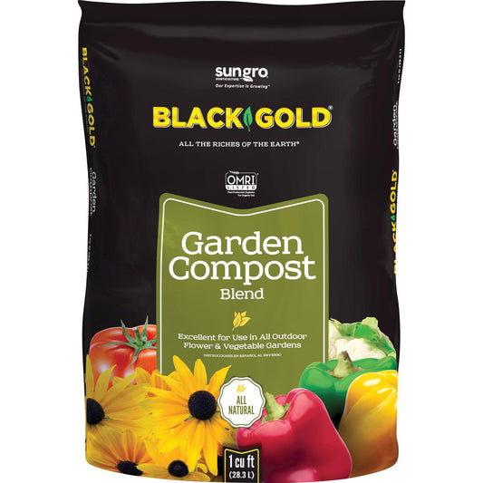  Black Gold Organic Blend Garden Compost 1 Cu Ft