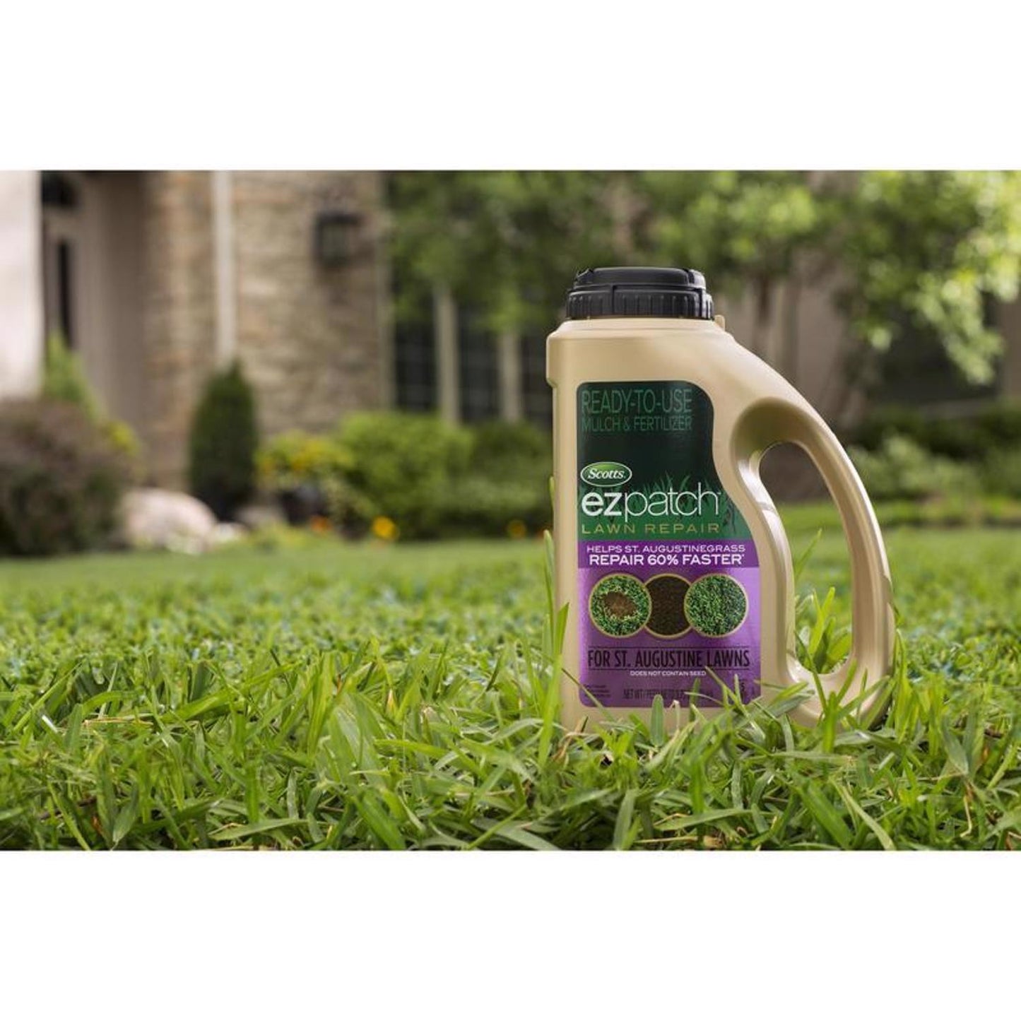  Scotts EZ Patch Brown Fertilizer And Mulch 3.75 Cu Ft