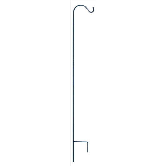  Living Accents Black Steel 84 In. H Shepherds Plant Hook 1 Pk