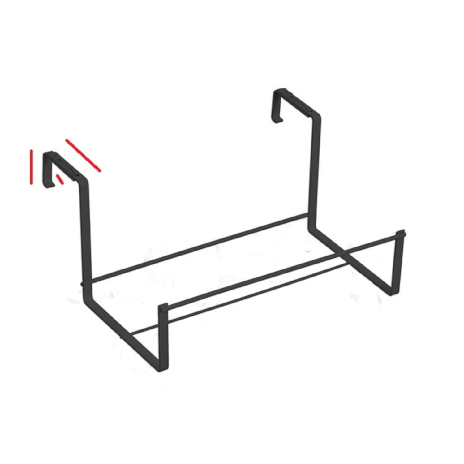  Panacea Black Steel 7-1/4 In. H Deck Box Extender Hook 1 Pk
