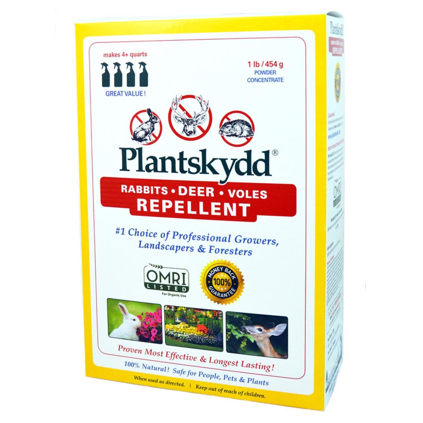 Plantskydd Animal Repellent Concentrate For Deer And Rabbits 1 Lb