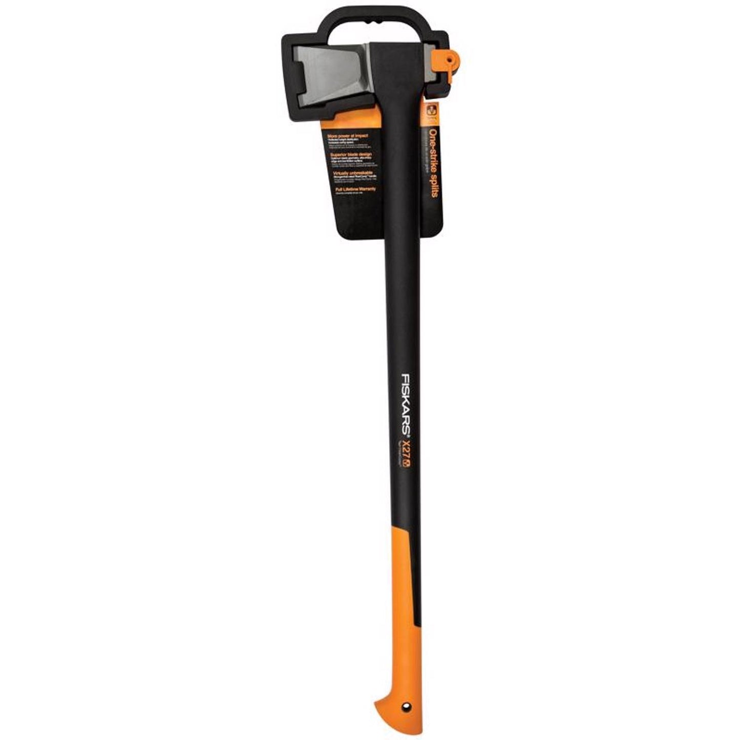  Fiskars X27 6.3 Lb Single Bit Splitting Axe Fiberglass Handle