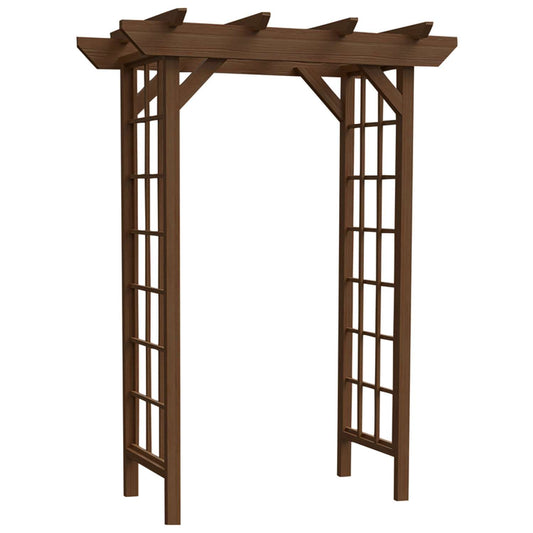  Panacea 84 In. H Brown Wood Arbor