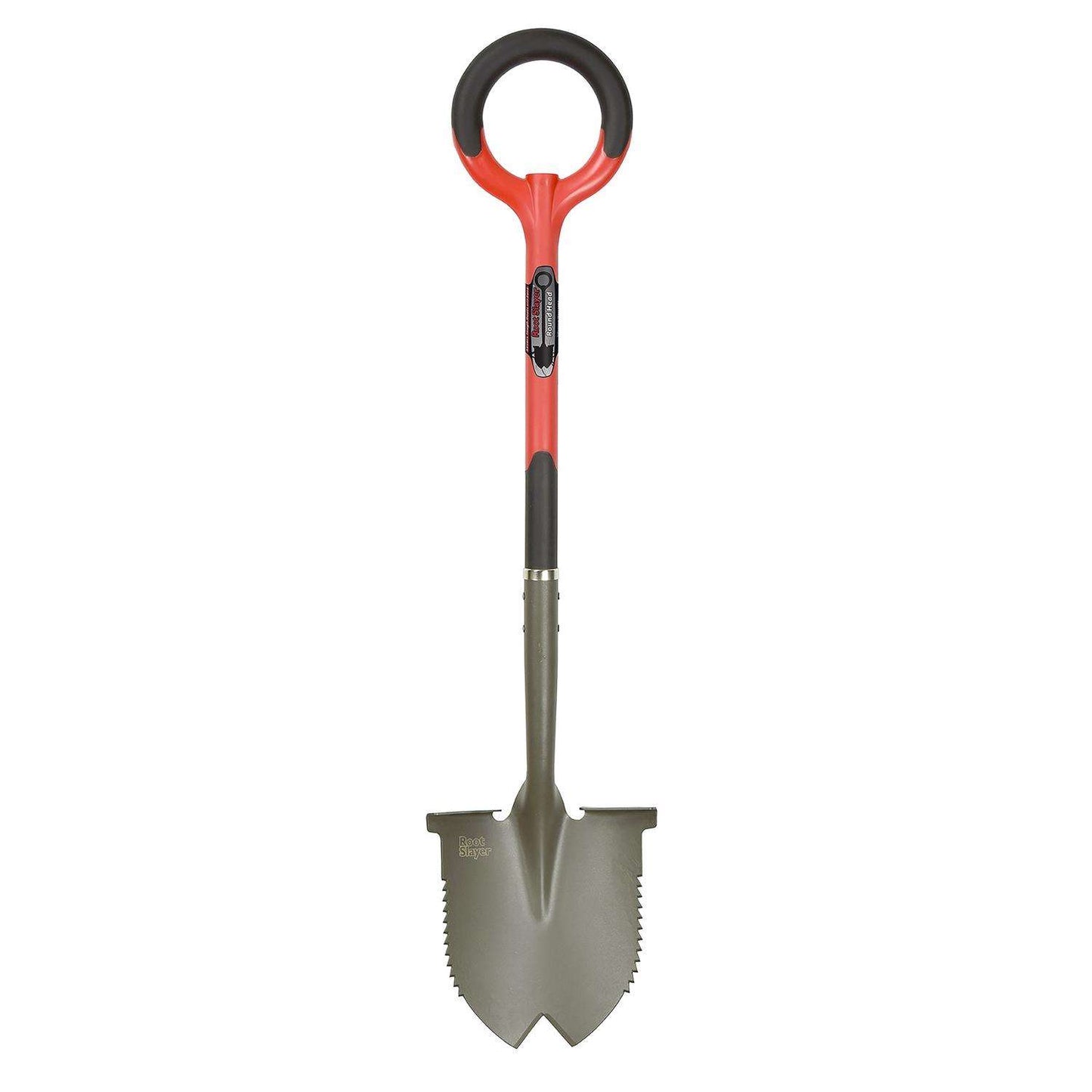 Radius Garden Root Slayer 43 In. Carbon Steel Round Garden Shovel Poly Handle