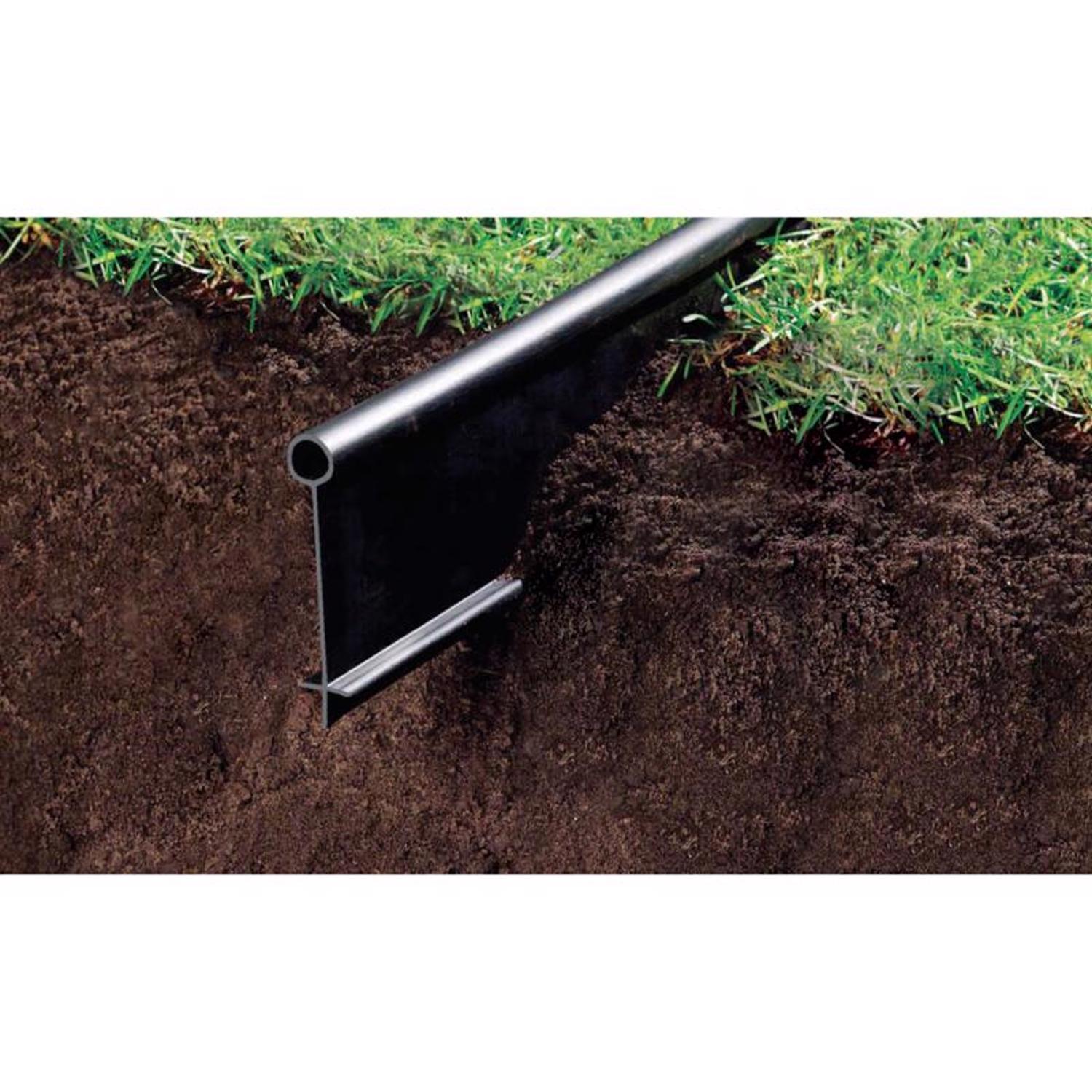  Master Mark Pro 20 Ft. L X 5 In. H Plastic Black Lawn Edging