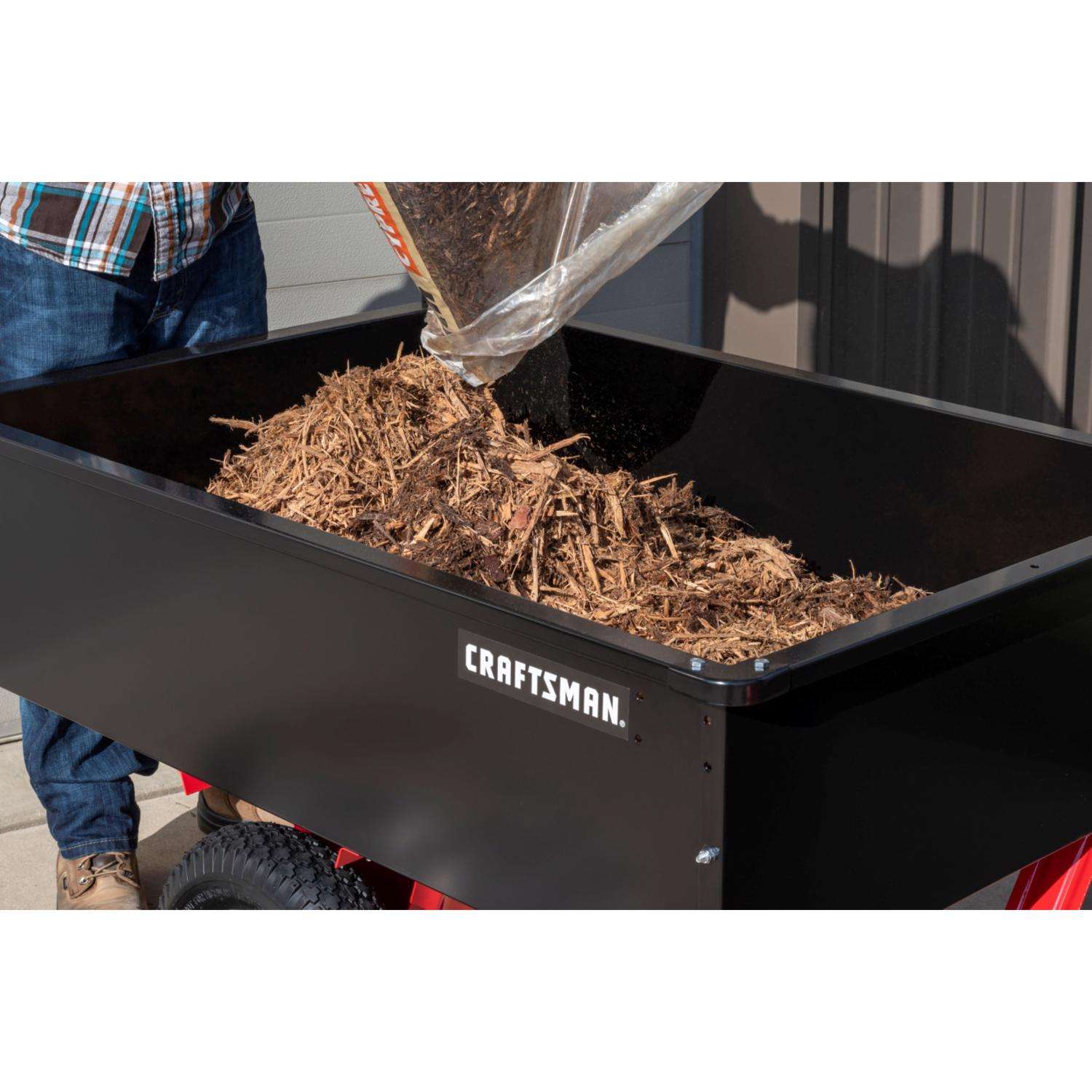  Craftsman Steel Dump Cart 12 Cu Ft