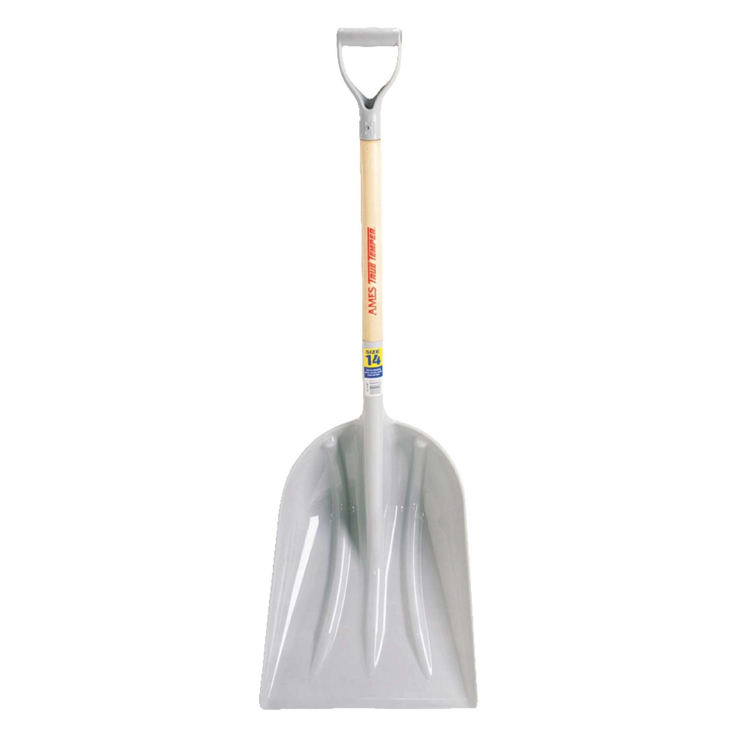  True Temper 46.5 In. Plastic Scoop Garden Shovel Wood Handle