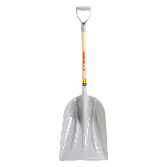  True Temper 46.5 In. Plastic Scoop Garden Shovel Wood Handle