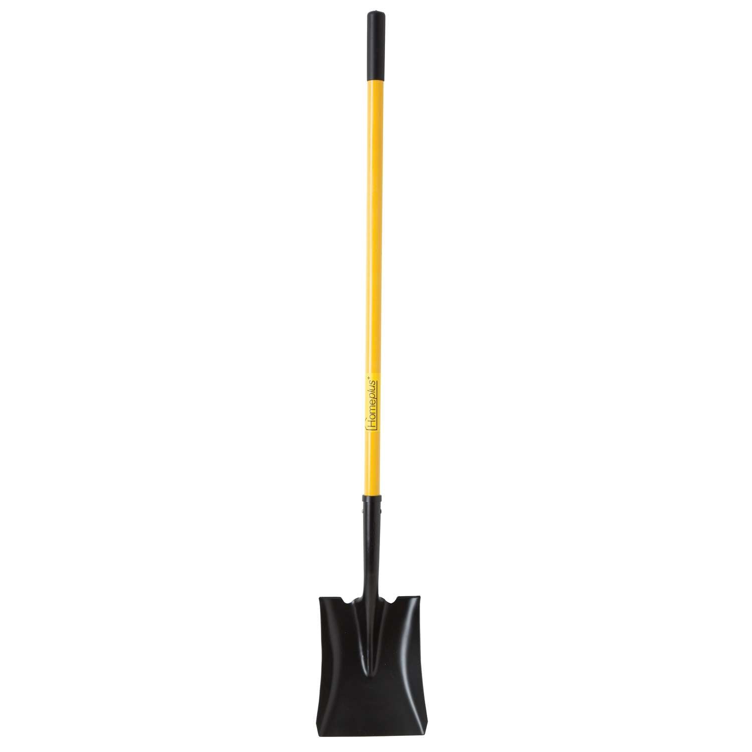  Home Plus+ 57 In. Steel Square Transfer Shovel Fiberglass Handle
