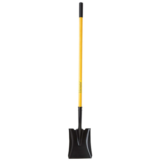  Home Plus+ 57 In. Steel Square Transfer Shovel Fiberglass Handle