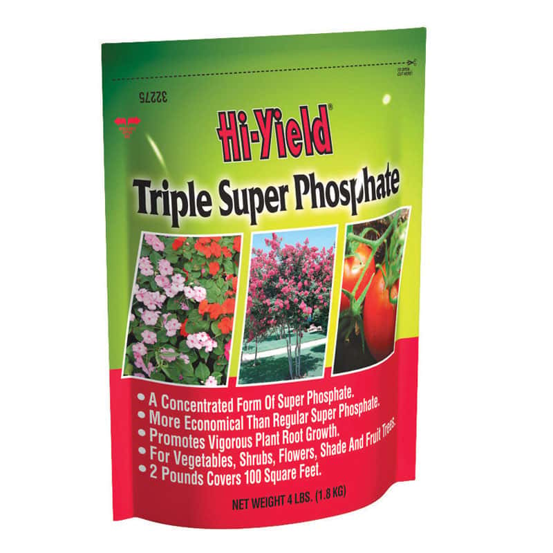  Hi-Yield TRIPLE SUPER PHOSPHATE 0-45-0 Granules Plant Food 4 Lb