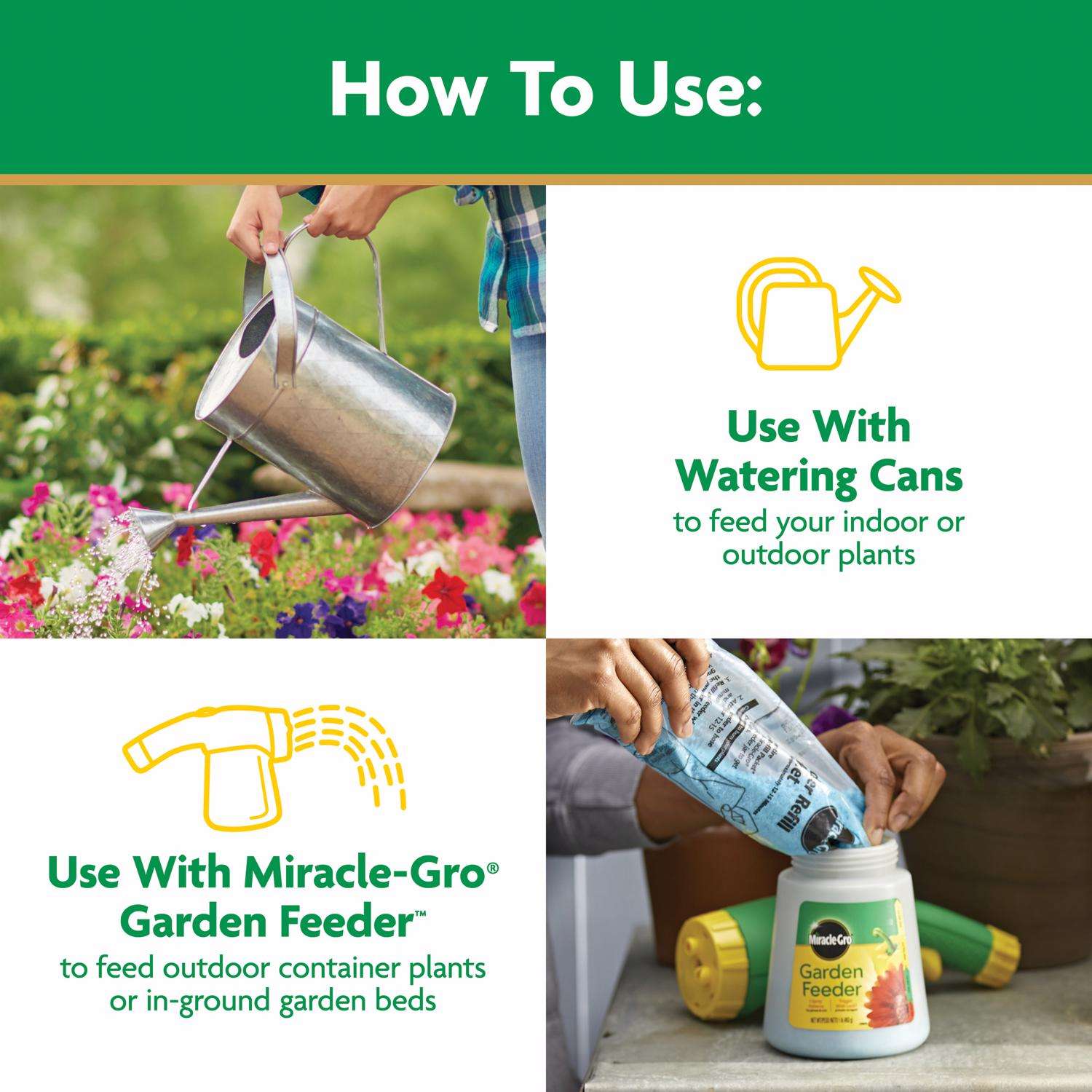  Miracle-Gro Granules All Purpose Plant Food 10 Lb