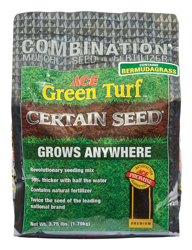  Ace Bermuda Grass Full Sun Fertilizer/Mulch/Seed 3.75 Lb