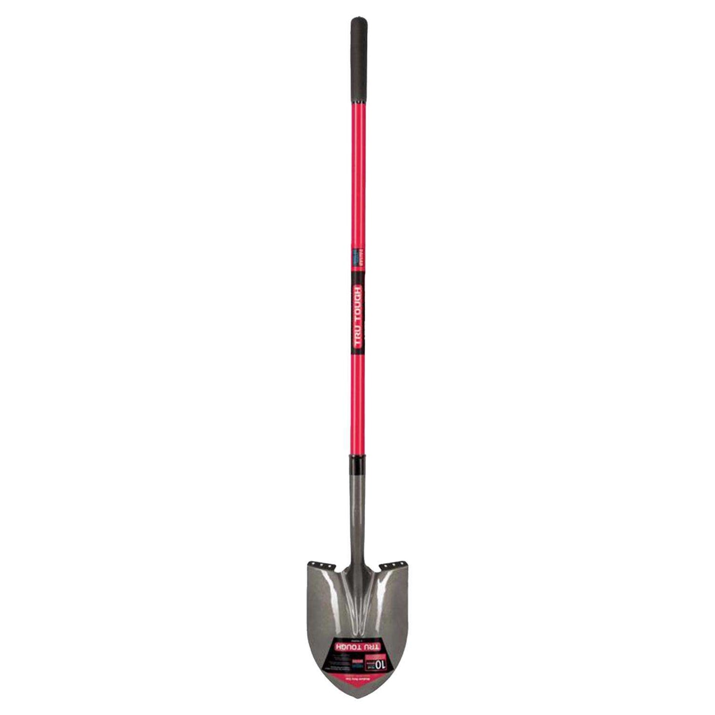  Truper Tru-Tough 56.75 In. Steel Round Digging Shovel Fiberglass Handle