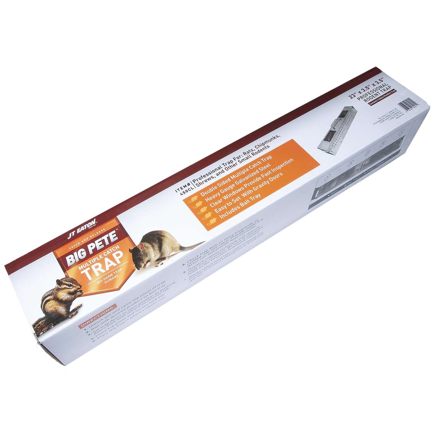  JT Eaton Big Pete Medium Multiple Catch Animal Trap For Rodents 1 Pk