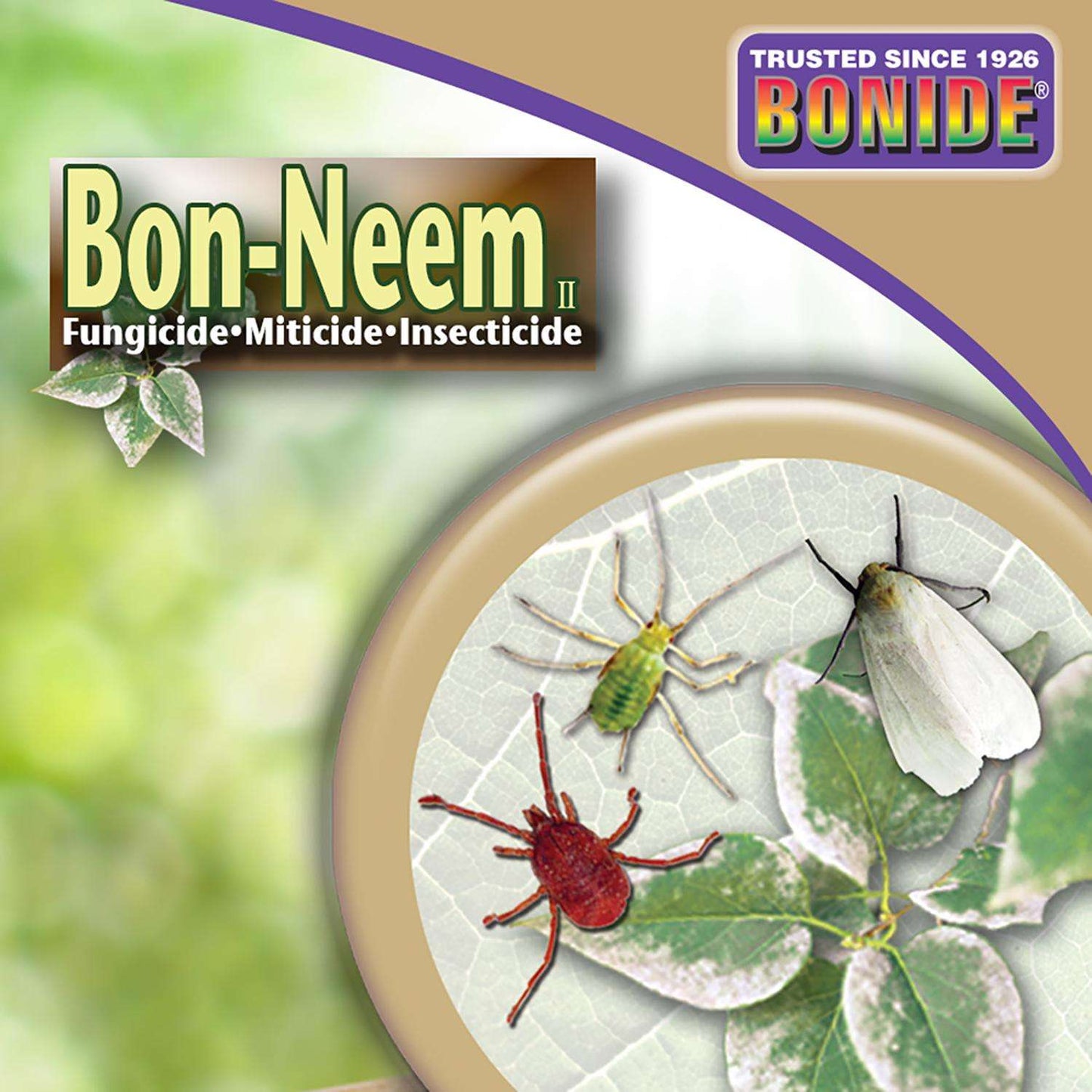  Bonide Bon-Neem II Organic 3 In 1 Garden Insect Spray Liquid 32 Oz