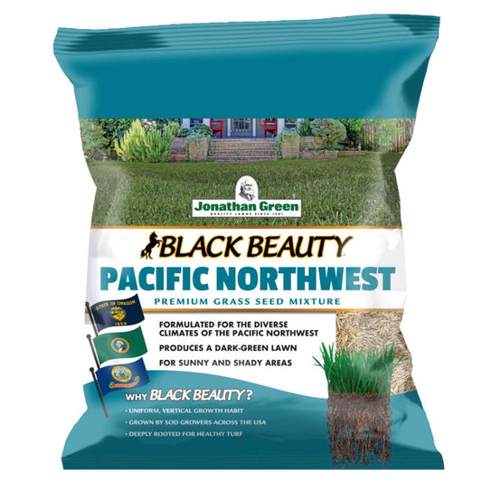  Jonathan Green Black Beauty Pacific Northwest Mixed Sun Or Shade Grass Seed 3 Lb