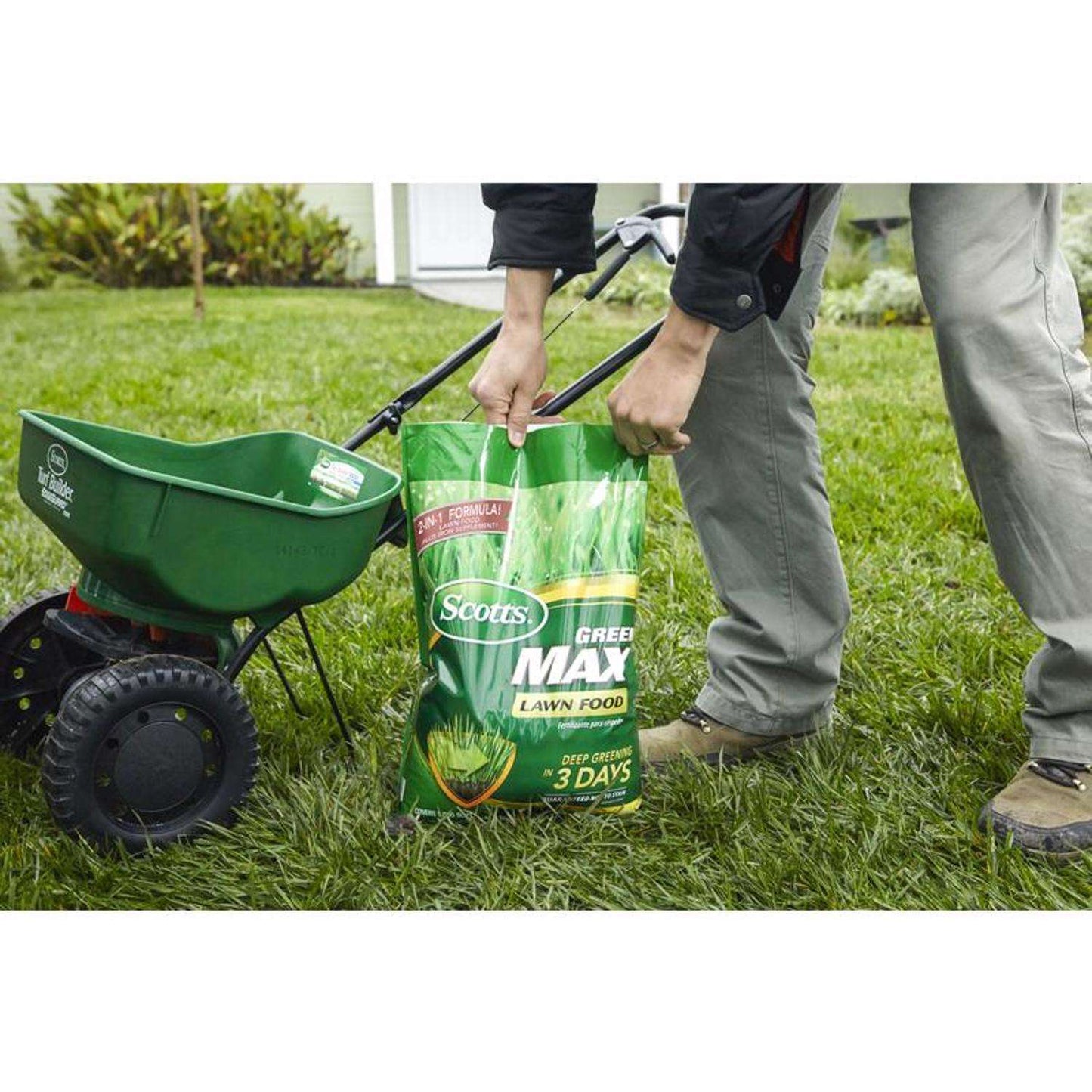  Scotts Green Max All-Purpose Lawn Fertilizer For All Grasses 5000 Sq Ft